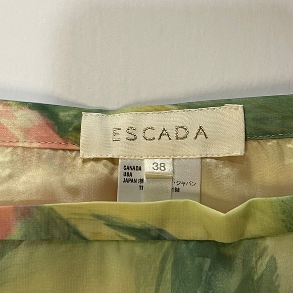 Escada Floral Long Skirt - Picture 3 of 5